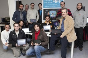 Los investigadores de la UCO que han creado la iFreeTablet